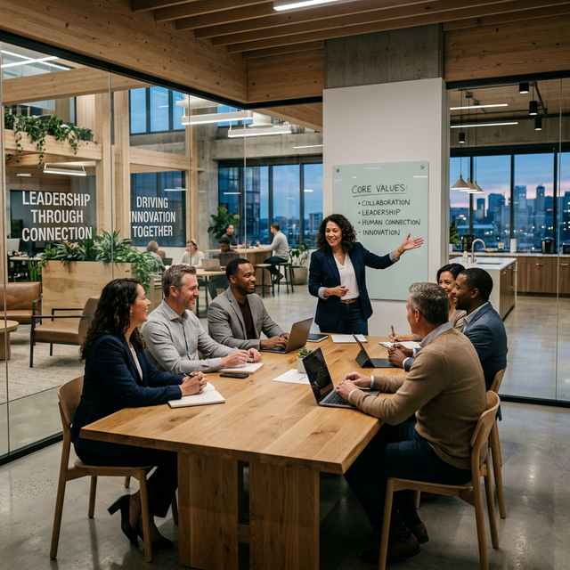 Equipo profesional de Virtualiza.cat en oficina moderna